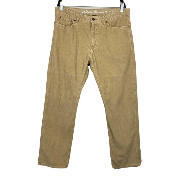 Eddie Bauer Corduroy Pants Straight Leg 
